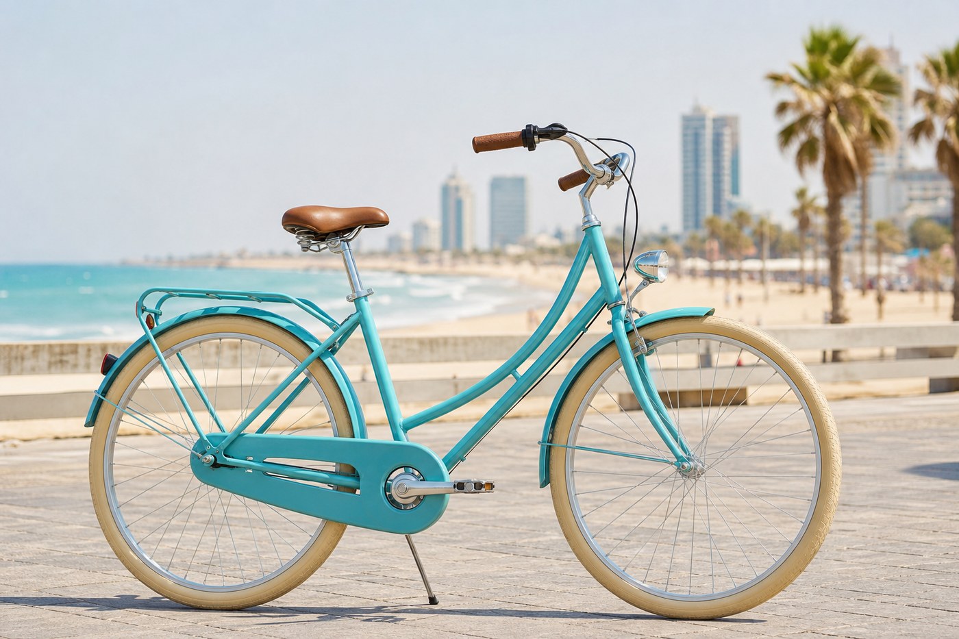 Classic city cruiser bike — ideal for flat promenade cycling